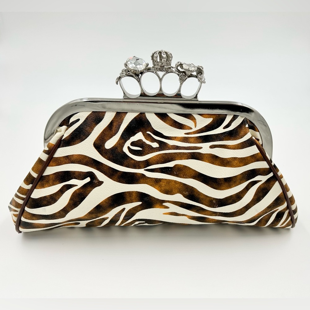 Ladies Animal Print Clutch